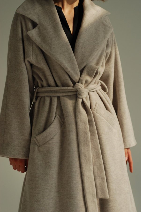 Asturia Wool Coat Melange 8